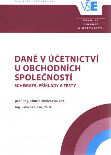 Daně v účetnictví u obchodních společností
