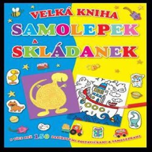 Velká kniha samolepek a skládanek