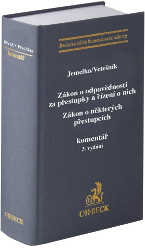 Zákon o odpovědnosti za přestupky a řízení o nich. Zákon o některých přestupcích