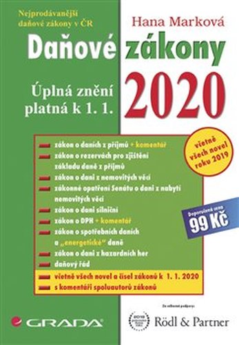 Daňové zákony 2020