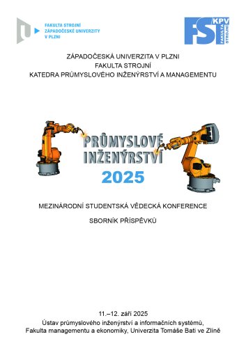 Průmyslové inženýrství 2025