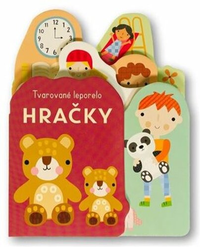 Tvarované leporelo - Hračky