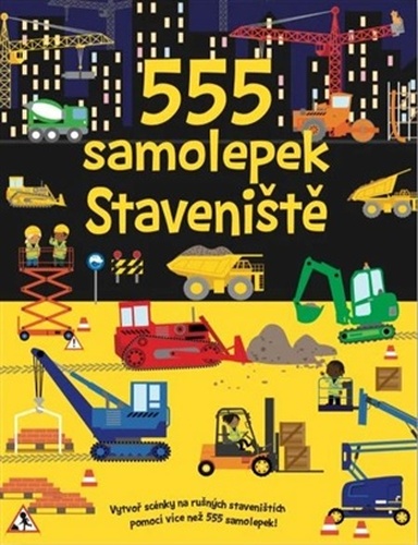 555 samolepek - Staveniště