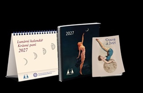 Lunární kalendář Krásné paní s publikací 2027