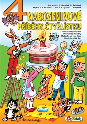 4 narozeninové příběhy Čtyřlístku