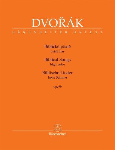 Biblické písně op. 99 (vyšší hlas)