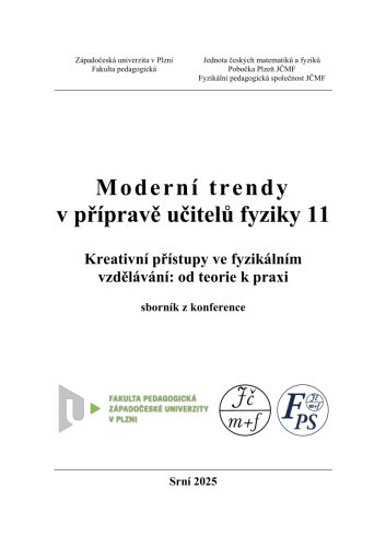 Moderní trendy v přípravě učitelů fyziky 11
