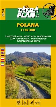 Poľana - Turistická mapa 1:50 000