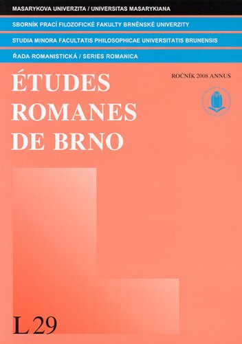 SPFFBU L 29 řada romanistická