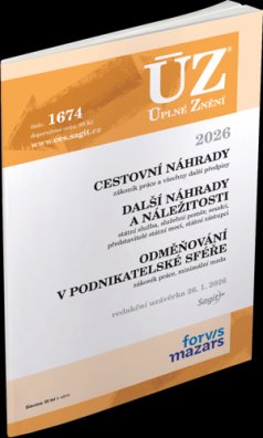 Cestovní náhrady, odměny v podnikatelské sféře 2026 - ÚZ 1674