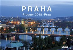 Kalendář 2018 Praha stolní