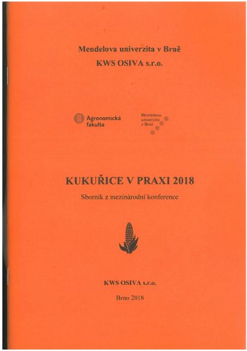 Kukuřice v praxi 2018