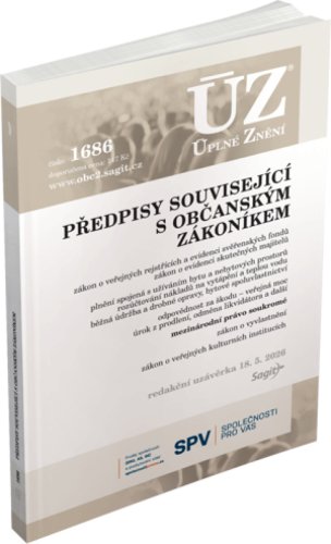 Předpisy související s občanským zákoníkem - ÚZ č. 1686