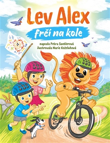 Lev Alex frčí na kole