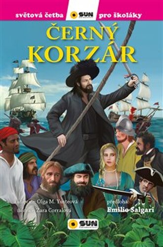 Černý korzár (edice Světová četba pro školáky) - Emilio Salgari, Olga M. Yusteová