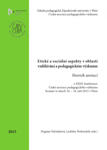 Etické a sociální aspekty v oblasti vzdělávání a pedagogickém výzkumu