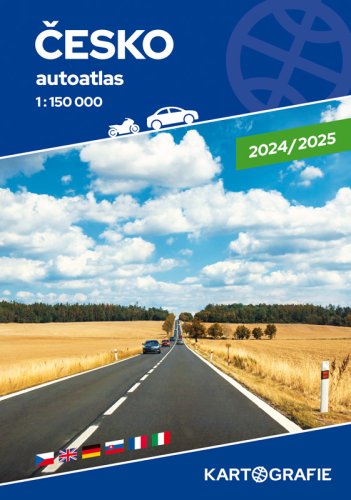 Česko - autoatlas, 1 : 150 000