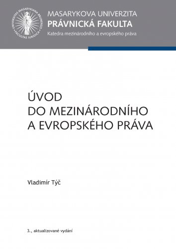 Úvod do mezinárodního a evropského práva