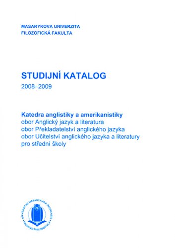 Studijní katalog FF 2008–2009