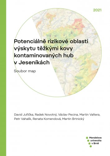 Potenciálně rizikové oblasti výskytu těžkými kovy kontaminovaných hub v Jeseníkách