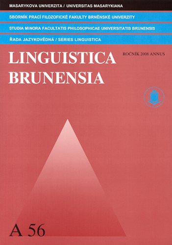 SPFFBU A 56 řada jazykovědná
