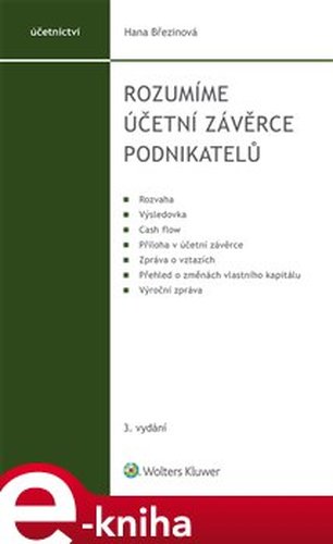 Rozumíme účetní závěrce podnikatelů - 3. vydání - Hana Březinová