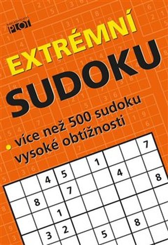 Extrémní sudoku - Více než 500 sudoku nejvyšší obtížnosti