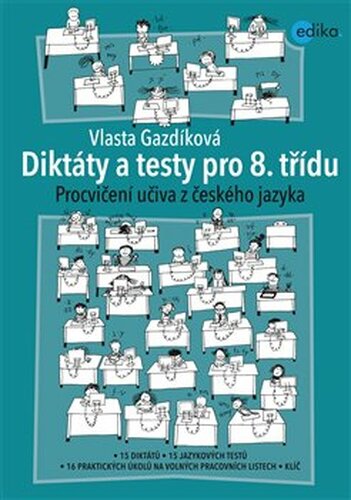 Diktáty a testy pro 8. třídu - Vlasta Gazdíková