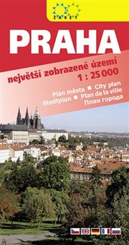 Praha 2018. Největší zobrazené území