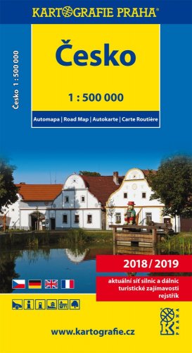 Česko 1 : 500 000, automapa