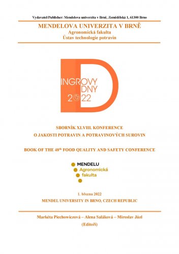 Sborník XLVIII. konference o jakosti potravin a potravinových surovin