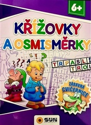 Zábavná cvičebnice - Křížovky a osmisměrky