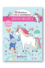 Jednorožci Obrázkové čtení se samolepkami