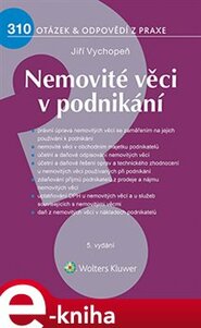 Nemovité věci v podnikání - Jiří Vychopeň