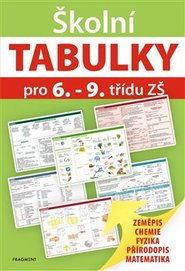 Školní tabulky pro 6. - 9. třídu ZŠ - přírodovědné předměty