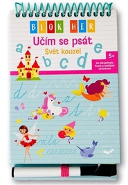 Blok her Učím se psát Svět kouzel