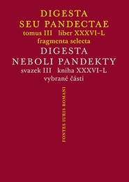 Digesta seu Pandectae III / Digesta neboli Pandekty III