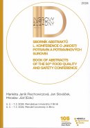 Sborník abstraktů L. konference o jakosti potravin a potravinových surovin
