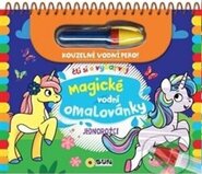 Magické vodní omalovánky - jednorožci