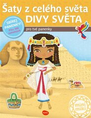 Šaty z celého světa Divy světa - Kniha samolepek
