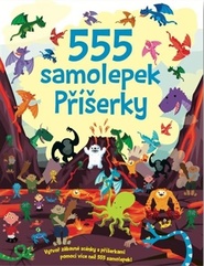 555 samolepek - Příšerky