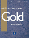 New First Certificate Gold Coursebook - Jacky Newbrook, Judith Wilson, Richard Acklam