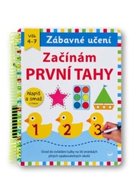 Začínám první tahy napiš a smaž s fixou