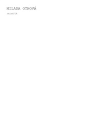 Milada Othová - rejstřík díla