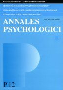SPFFBU P 12 řada psychologická