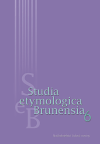 Studia etymologica brunensia 1