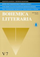 Sborník prací Filozofické fakulty brněnské univerzity V 7 – řada literárněvědná. Bohemica litteraria