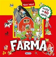 Knížka s okénky: Farma - Anna Casalis