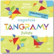 Kniha aktivit magnetické TANGRAMY Zvířata