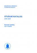 Studijní katalog FF 2008–2009